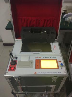 LCD Screen Insulating Oil Tester Measure Breakdown Voltage Of Transformer Oil
