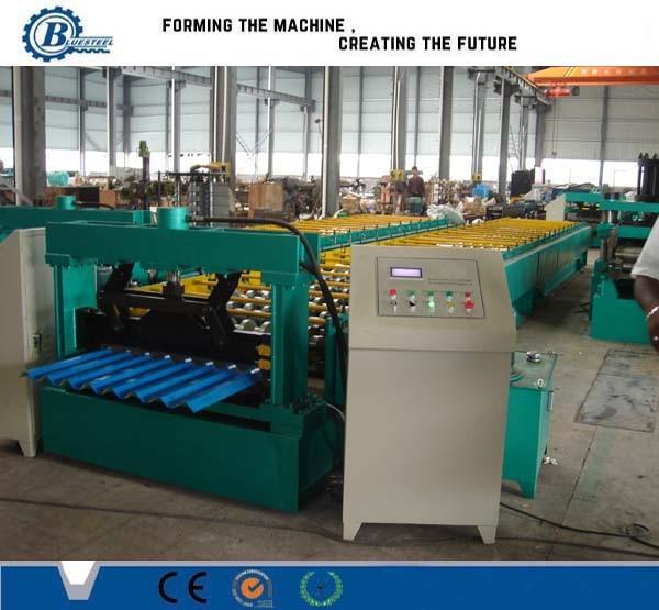 5.5kw Steel Roll Forming Machine With PLC Control System