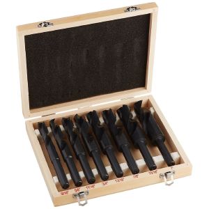 Набор сверл с шестигранным хвостовиком HSS 8 шт. для сверления металла