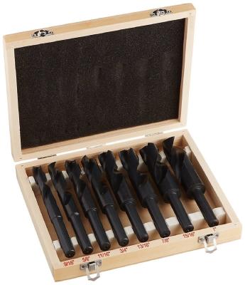 HSS Hex Shank Drill Bit Set 8pc for Metal Drilling