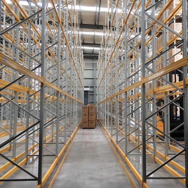 VNA Selective Pallet Rack for High Density Warehouse Storage Height 1500-12000mm