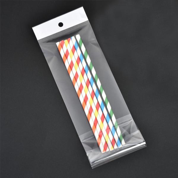 Сумка устранимого заголовка OPP поли упаковывая прозрачная для ювелирных изделий