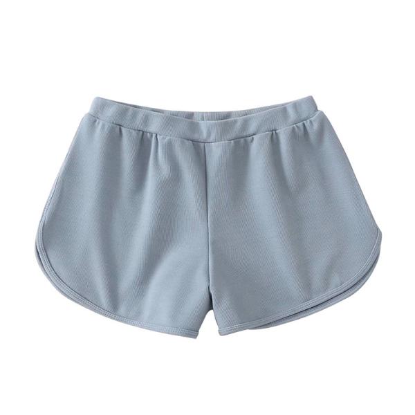 Лета спорта талии потока сплошного цвета брюки пляжа шортов свободного свободного тонкие случайные для дам