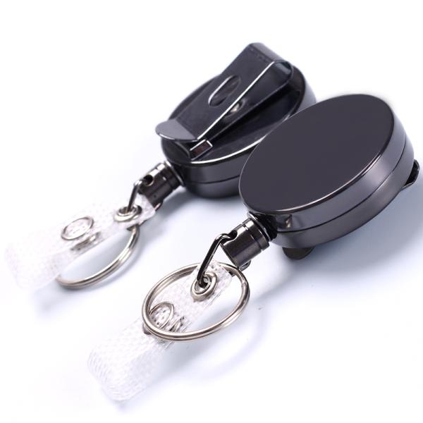 Deyi Badge Reel 4 cm Metal For Office