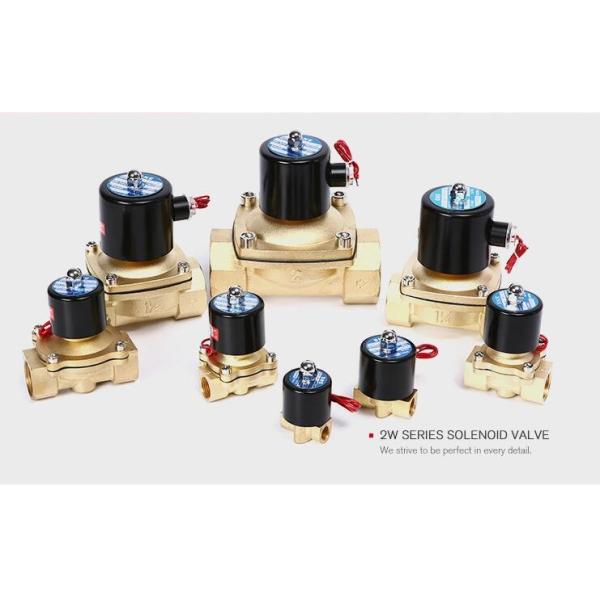 Конец нормального клапана соленоида газа масла воды воздуха пневматический с медной катушкой