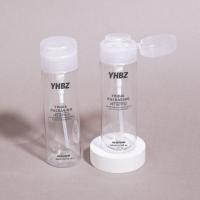 Garrafa de plástico de ponta clara para esmaltes de unhas Remover de maquiagem Remover Toner