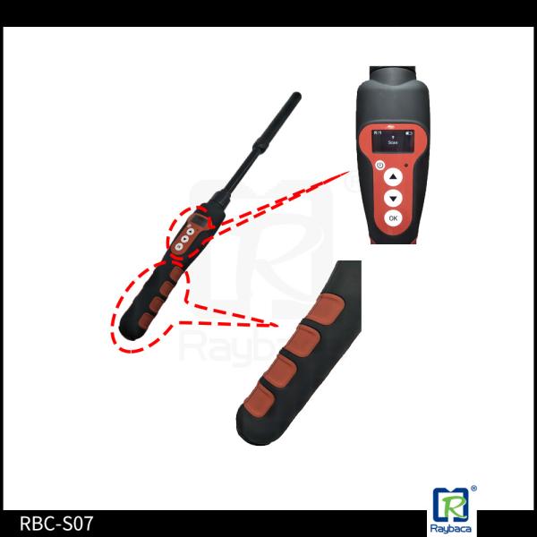 Long Range LF Handheld RFID Reader Stick Cable Free Operation For Horse Pet
