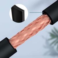 Cabo video satélite de cobre puro do protetor HD da câmera de RG59 2DC linha coaxial do Rf do tri