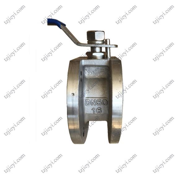Stainless steel clamp type ball valve with ISO5211 mounting pad