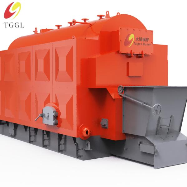 Tubo de fumaça de fio de parafuso Caldeira de vapor industrial de alta pressão 10t/h