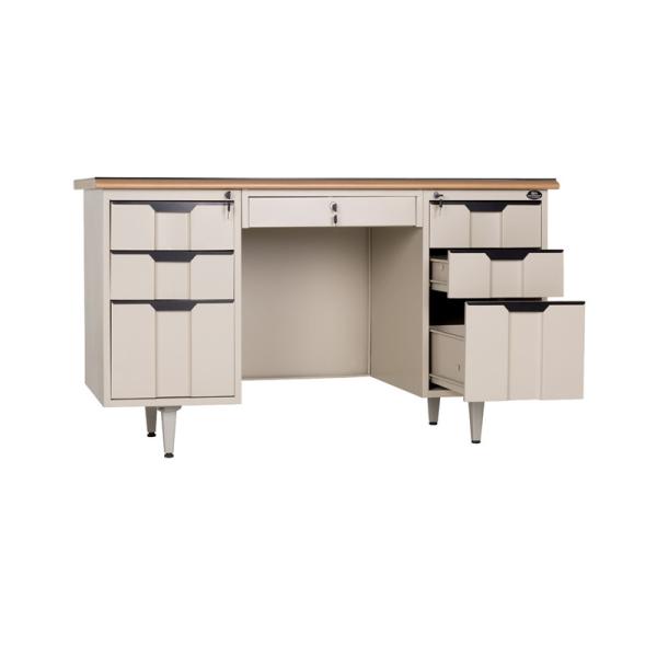 0.5-1.5mm Thickness Study Latest Steel Executive Desk Modern Office Table