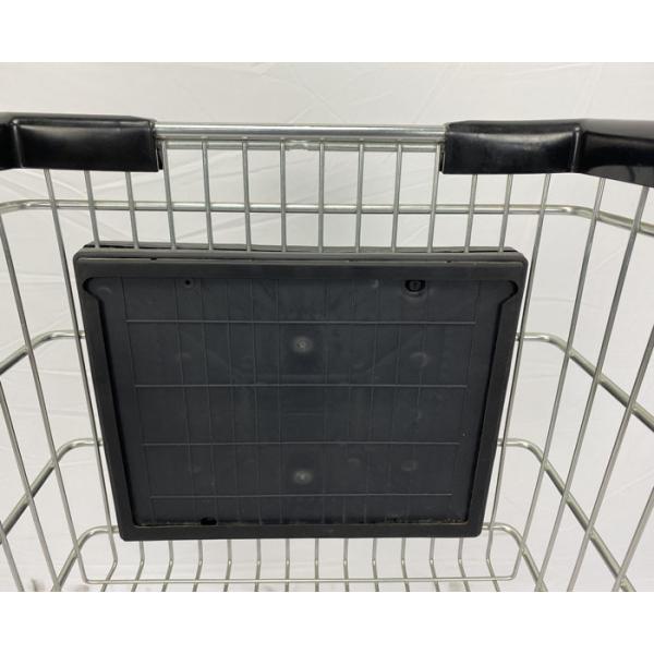 Customizable Logo Steel Shopping Cart 125L Supermarket Shopping Trolley Cart