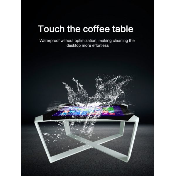 43 Inch LCD Advertising Player Smart Education interactive Multitouch Coffee Table