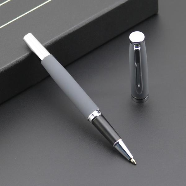 Personalized Business Gift Fountain Pen Dual Purpose Luxurious Metal Roller Pen