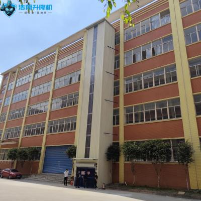 5 Floors 20M Large Freight Elevator Customized Outdoor Freight Elevator