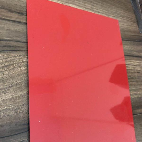 Plain Red Color PPGI Steel Coil Inner Diameter Φ508 / Φ610MM For Roof Building Materail