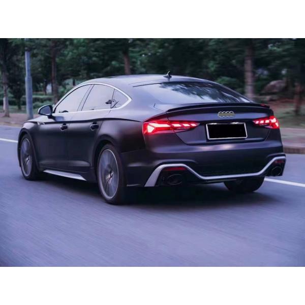 PP материал Audi A5 до RS5 Широкий корпус 2020-2023 Передний задний бампер решетка Боковые юбки