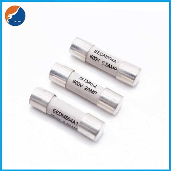 Atual cerâmico da fonte de alimentação do fusível 100mA-20A do tubo do cartucho 5x20mm limitado