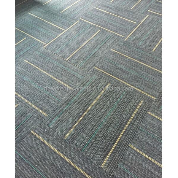 Loop Pile Pattern Foshan Nylon Carpet Tiles with Machine Made Technology