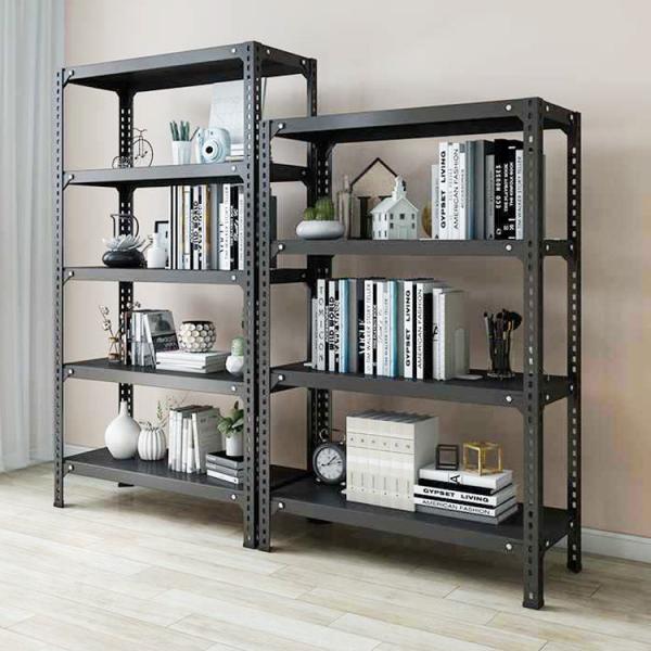 Light Duty Warehouse Storage Shelf Steel Metal Boltless Rack Garage Adjustable Shelves