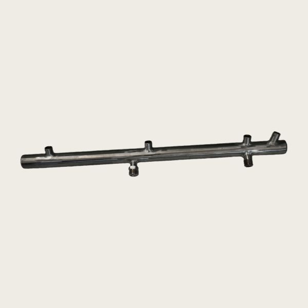 High-Pressure Resistant Stainless Steel Spray Bar Assembly - Left/Right Independent Adjustable Telescopic Spray Bar for Road & Guardrail Cleaning