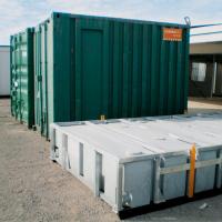 Mini Container House mobile, récipient d'entreposage entièrement de finition modulaire autoguide