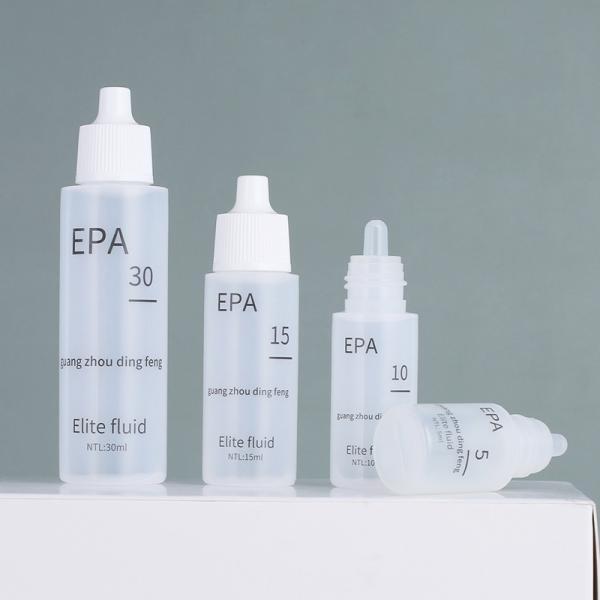 PE dropper bottle for cosmetics 5-30ml screw cap/twist-type child-proof cap leak-proof and drop-resistant
