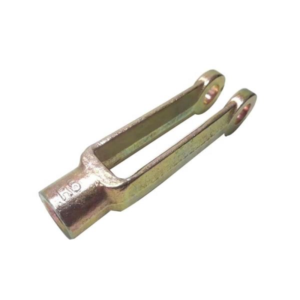 Carbon Steel Clevis Custom Hydraulic Cylinder Parts Forged for Customer Requirements