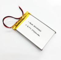 Energía de respaldo Batería recargable de Li-Ion Polymer 3.7V 1700mAh 604060