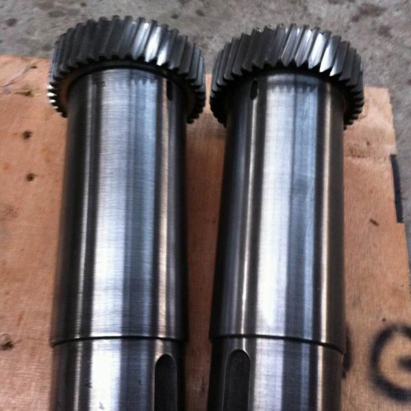 Gear machinery shaft precision holes shaft GROB spline gear shaft worm shafts