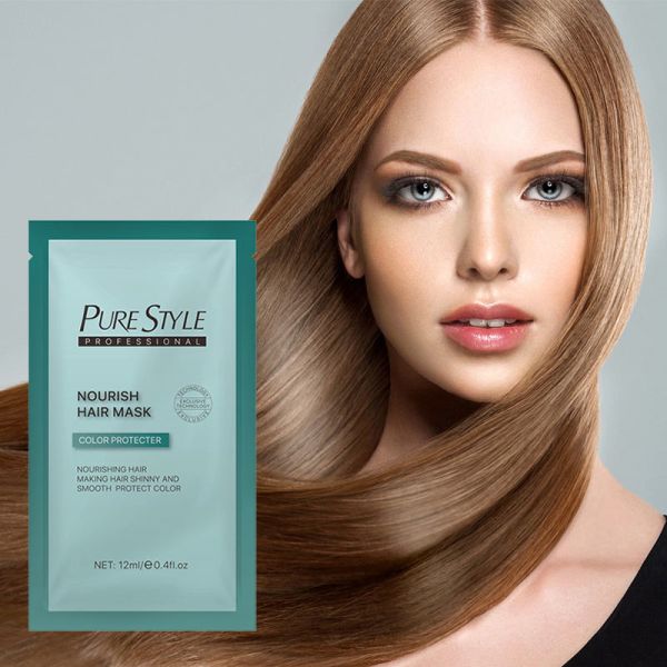 12ml Conditionneur et masque capillaire maison 100% bio pour des cheveux lisses et brillants, couleur préservée