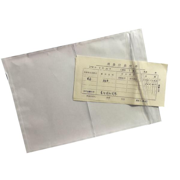 Waterproof Packing List Envelope Customized Invoice Enclosed Pouches Clear
