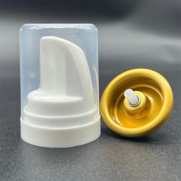 High-Flow Clog-Resistant Aerosol Mousse Dispenser Nozzle with Ergonomic Design for Quick Styling