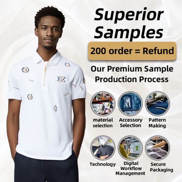 Manufacturer's Trendy Men's Casual Solid Woven Fabric Short Sleeve Coat Embroidered Lapel Versatile Youth Base Anti-Pilling