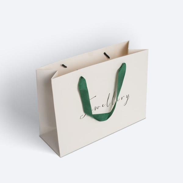 Custom Printed Logo Luxury Gift Paper Bag with Your Own Logo Gravure Printing Handmade