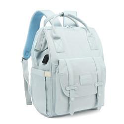 Thermal Insulation Nylon Travel Changing Bag With USB Charging Port 35L