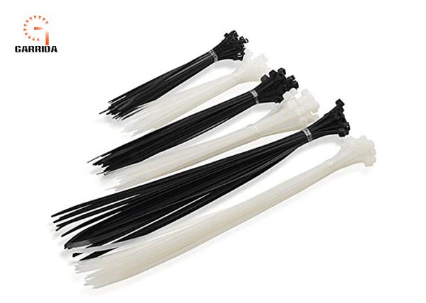 Lightweight Outdoor Camping Tools Self Locking Nylon Cable Zip Ties ROHS Approved