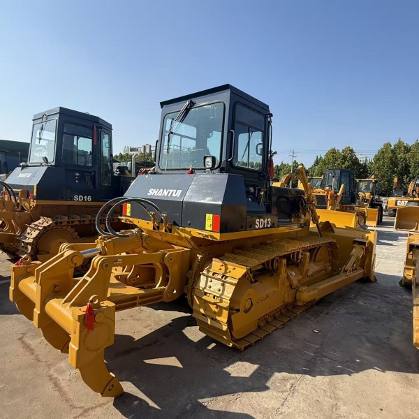 Secondhand Shantui SD13 Bulldozer Construction Equipment Dozer Earthmoving