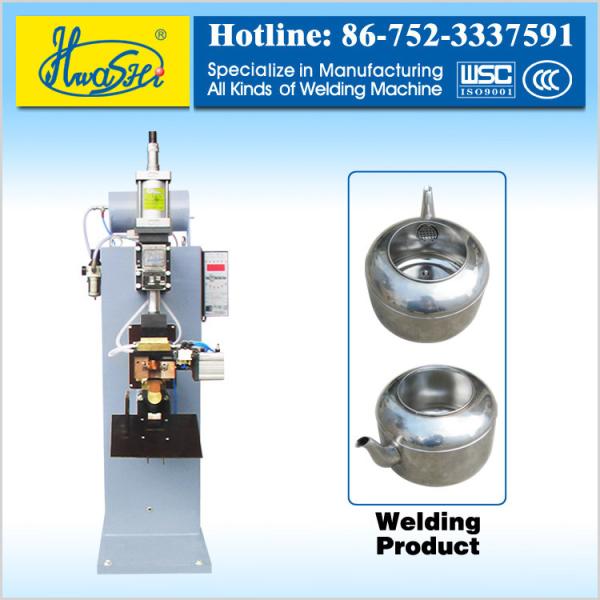 Pressione o tipo elevada precisão pneumática da máquina de soldadura do ponto para o aço/metal, 75KVA