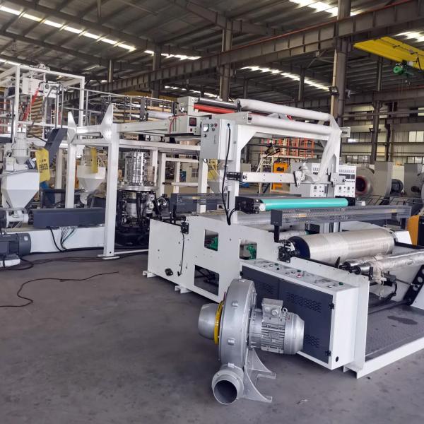 HDPE Multilayer Blown Film Extrusion Machine Line  Co Extrusion Blown Film