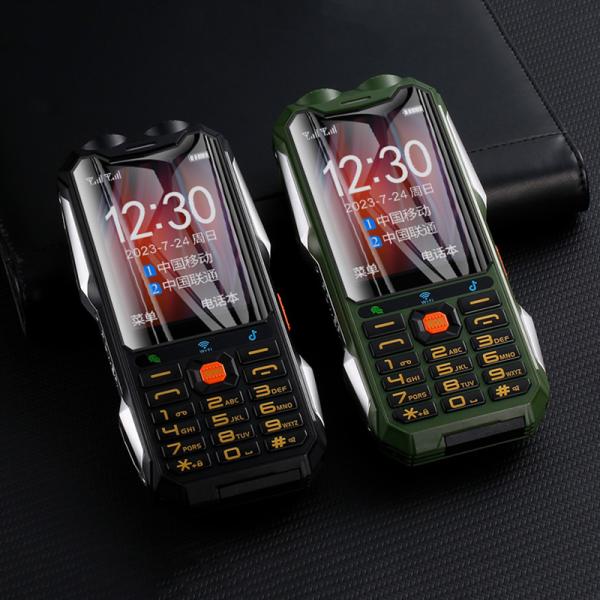 Q9 + 4G teléfonos celulares amigables para personas mayores Bluetooth SOS 5400mAh Backup Batería larga