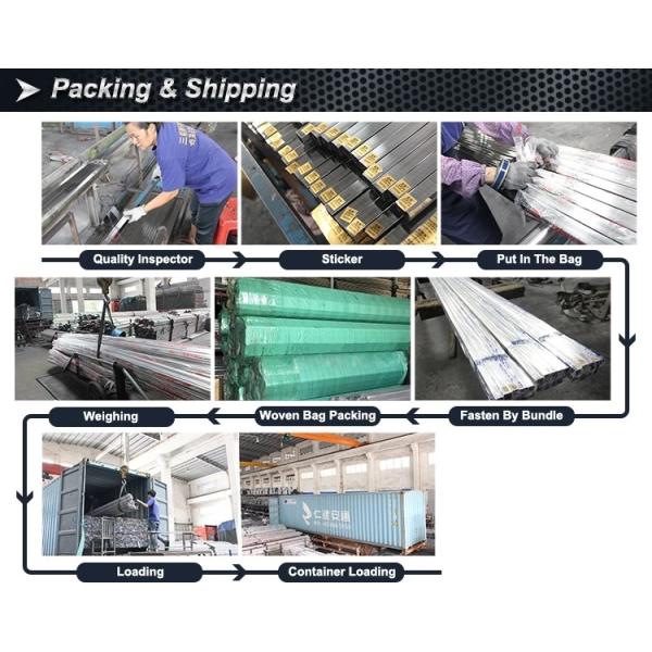 Вокруг нержавеющей стали 304 сваренная корозия трубки анти- для стеклянных перил