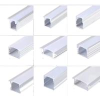 Forme de v en aluminium expulsée ultra mince de forme du profil U de LED