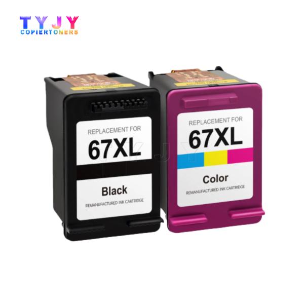 Ink Cartridge HP 67 67XL for HP 6052 6055 6058 6075 6452 6455 Printer 6458 1225 2752 2755 4140 4152 4155 4158