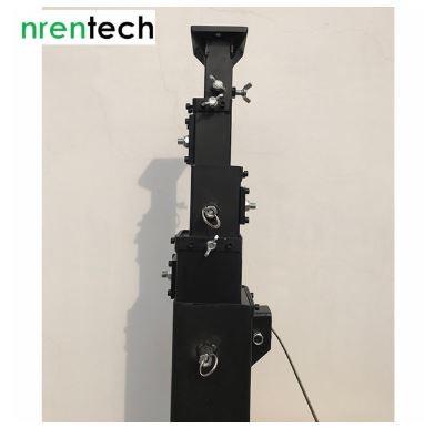 6m galvanized manual crank telescopic mast-NR-G1750-6000 Steel Telescopic Mast, Crank Mast, Manual Mast
