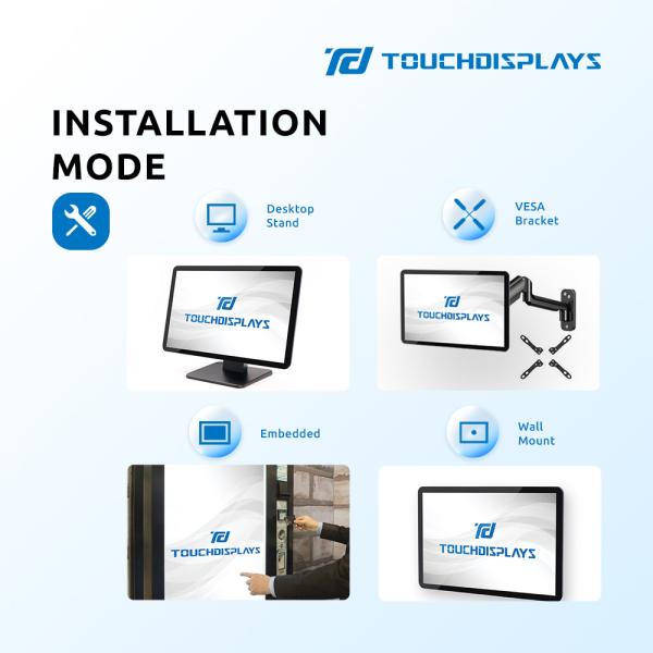 DDR3 21.5 Inch Touch Screen Monitor 1920x1080 Resolution Dustproof