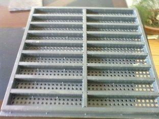 600 * 600 * 35 m 17% Ventilation Rate Steel Perforated Raised Floor