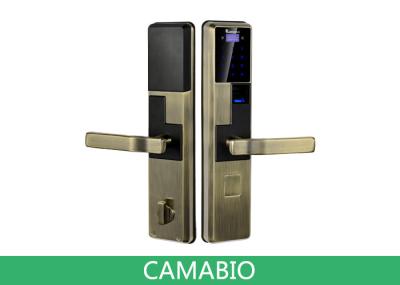 CAMA-C010 Keyless Keypad Bio-Matic Fingerprint Door Lock With Deadbolt