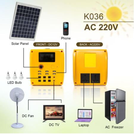 da bateria 18V inversor solar da C.A. do refrigerador 500W da casa LiFePO4 policristalina