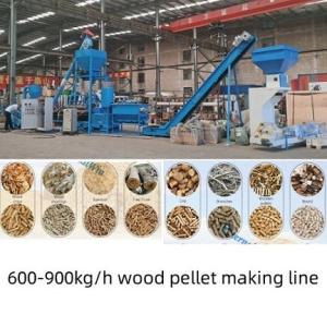 500 - 1000kg/bois universel sciure de H granule la biomasse de machine/chaîne de